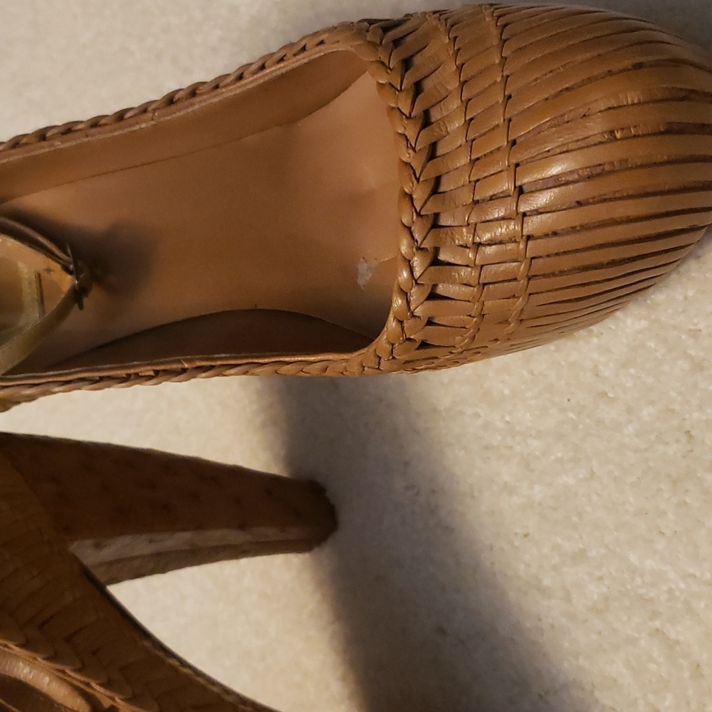 DIOR RUNWAY COLLECTION SIZE 39 1/2 COLOR  Mustard Brown 100% AUTHENTIC - Picture 3 of 9